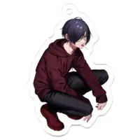 NiCO² - Key Chain - Acrylic Key Chain - VTuber Size-50 x 50 (mm)