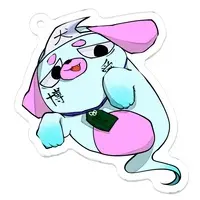 うらめしいぬ - Acrylic Key Chain - Key Chain - VTuber