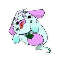 うらめしいぬ - Stickers - VTuber