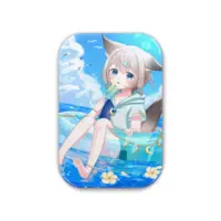 あおいつきね - Badge - VTuber Size-51x76mm