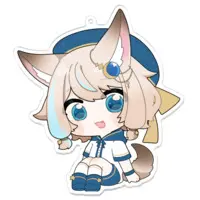 あおいつきね - Key Chain - Acrylic Key Chain - VTuber Size-100 x 100 (mm)