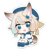 あおいつきね - Key Chain - Acrylic Key Chain - VTuber Size-70 x 70 (mm)