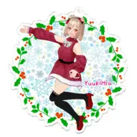 結城澪 - Key Chain - Acrylic Key Chain - VTuber Size-100 x 100 (mm)