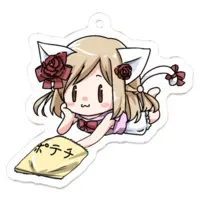 結城澪 - Acrylic Key Chain - Key Chain - VTuber Size-50 x 50 (mm)