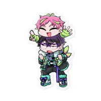 綿花チャンネル - Stickers - VTuber Size-100 x 100 (mm)