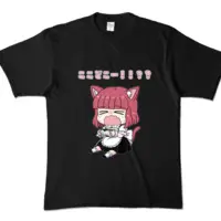 紫野大徳寺あかにゃ - Clothes - T-shirts - VTuber Size-XL