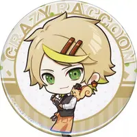 Mainy - Badge - Crazy Raccoon
