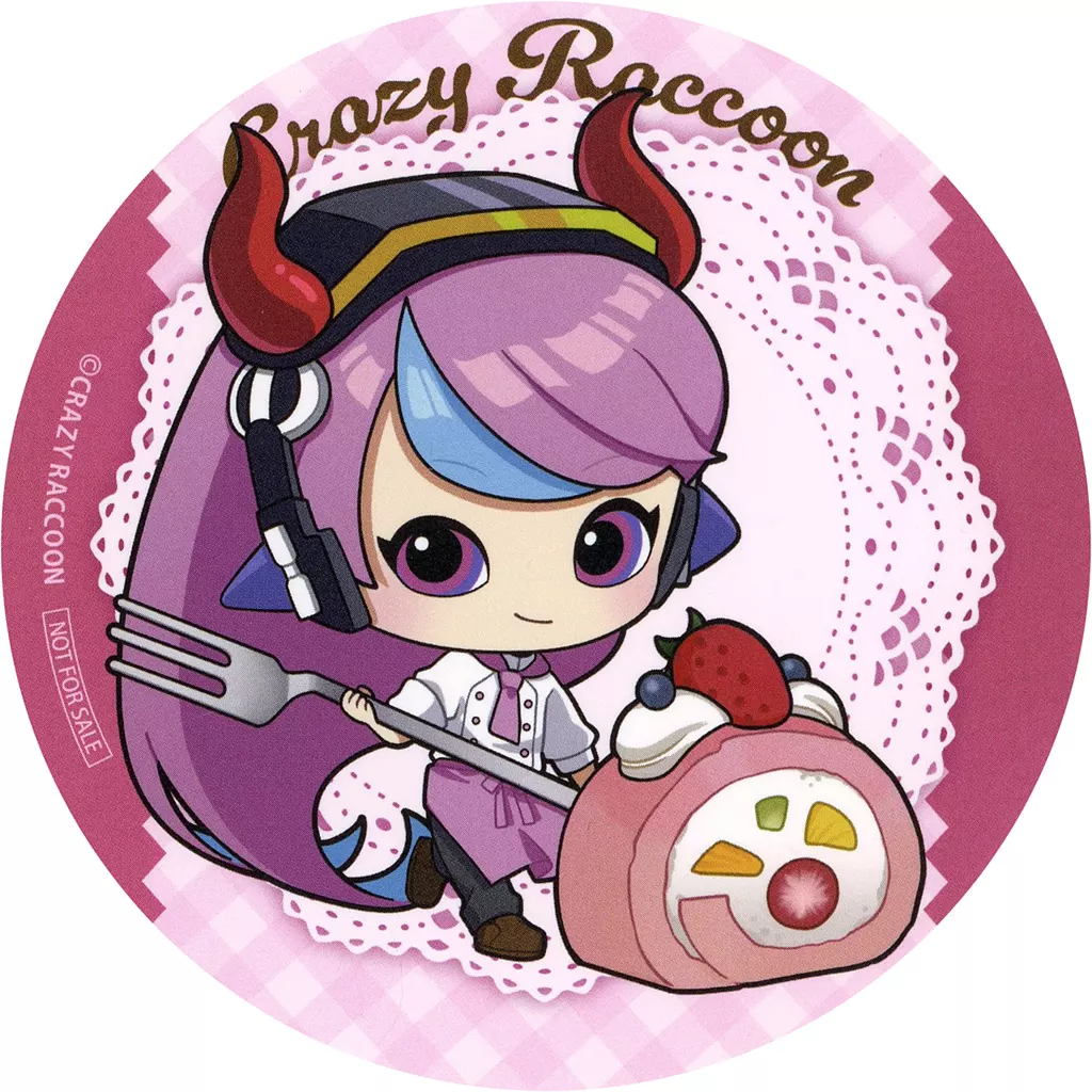 Selly - Tableware - Coaster - Crazy Raccoon