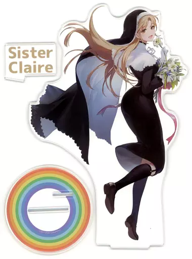 Sister Claire - Big Acrylic stand - Acrylic stand - Nijisanji