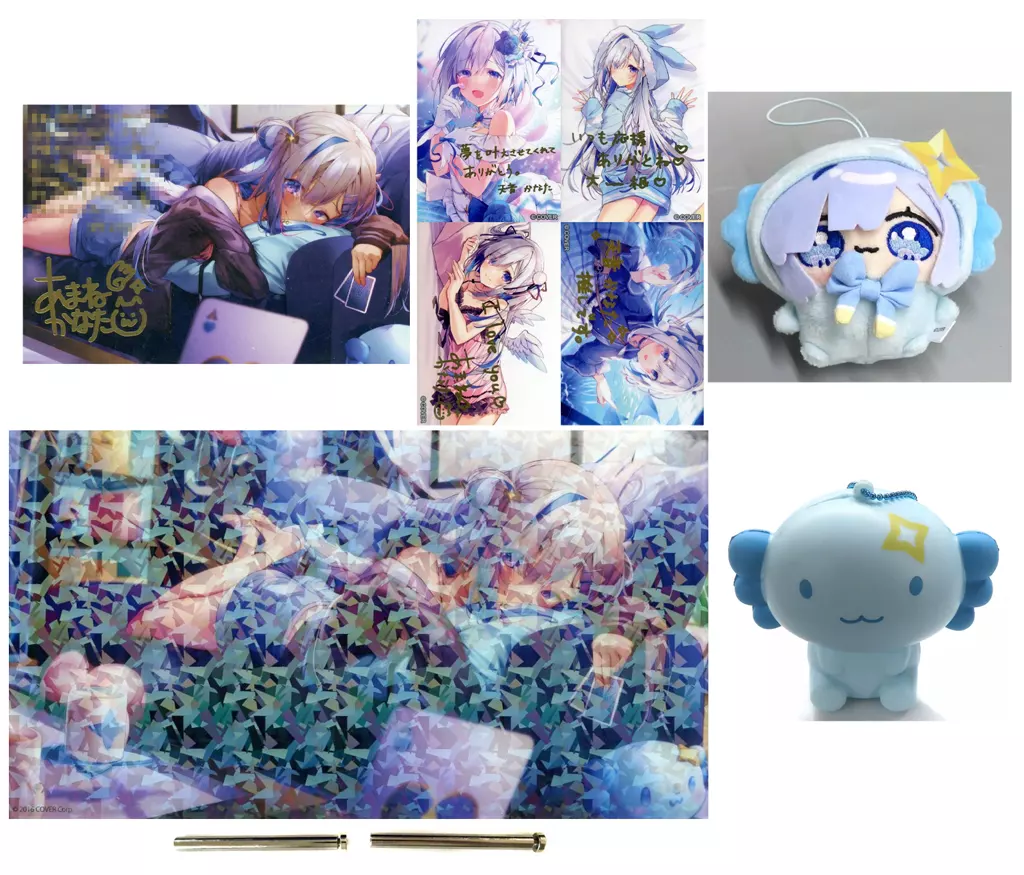 Amane Kanata - Plush - Stickers - Acrylic Art Plate - Postcard - hololive