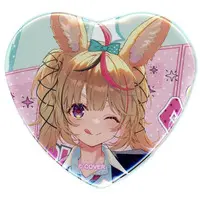 Omaru Polka - Heart Badge - Badge - hololive