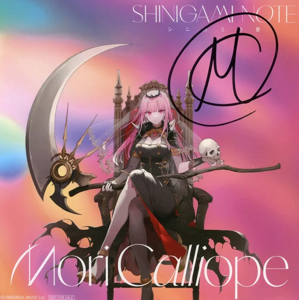 Mori Calliope - Character Card - Hand-signed - hololive English