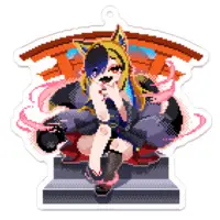 Fudzuki Rei - Acrylic Key Chain - Key Chain - VTuber Size-70 x 70 (mm)