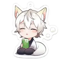 狐白 - Acrylic Key Chain - Key Chain - VTuber