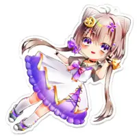 みこにゅチャンネル - Acrylic Key Chain - Key Chain - VTuber Size-100 x 100 (mm)