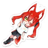 みこにゅチャンネル - Acrylic Key Chain - Key Chain - VTuber Size-50 x 50 (mm)
