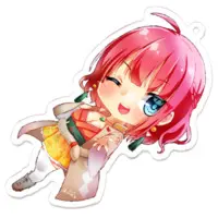 みこにゅチャンネル - Acrylic Key Chain - Key Chain - VTuber Size-70 x 70 (mm)