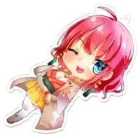 みこにゅチャンネル - Acrylic Key Chain - Key Chain - VTuber Size-100 x 100 (mm)