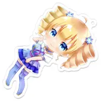 みこにゅチャンネル - Acrylic Key Chain - Key Chain - VTuber Size-70 x 70 (mm)