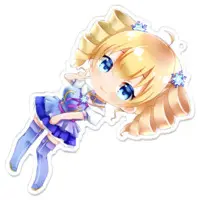 みこにゅチャンネル - Acrylic Key Chain - Key Chain - VTuber Size-100 x 100 (mm)