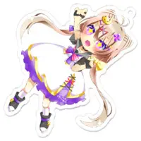 みこにゅチャンネル - Acrylic Key Chain - Key Chain - VTuber Size-70 x 70 (mm)