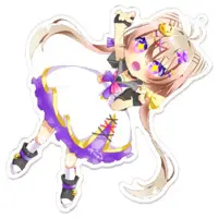 みこにゅチャンネル - Acrylic Key Chain - Key Chain - VTuber Size-100 x 100 (mm)