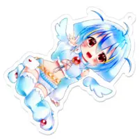 みこにゅチャンネル - Acrylic Key Chain - Key Chain - VTuber Size-70 x 70 (mm)