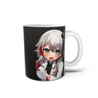 天音マリー - Tumbler, Glass - VTuber Size-D 8cm H 9.5cm