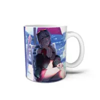 天音マリー - Tumbler, Glass - VTuber Size-D 8cm H 9.5cm