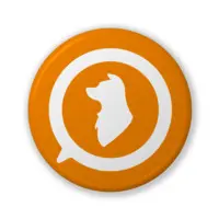 Web犬アスティ - Badge - VTuber Size-32mm