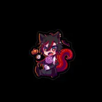 Furuki - Stickers - VTuber Size-100 x 100 (mm)