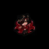 Furuki - Stickers - VTuber Size-100 x 100 (mm)