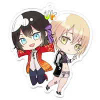 真臣悠香 - Acrylic Key Chain - Key Chain - VTuber Size-70 x 70 (mm)