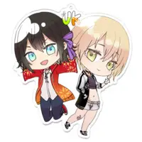 真臣悠香 - Acrylic Key Chain - Key Chain - VTuber Size-100 x 100 (mm)