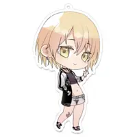 真臣悠香 - Acrylic Key Chain - Key Chain - VTuber Size-100 x 100 (mm)