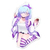 Kitasaya Ai - Acrylic Key Chain - Key Chain - VTuber Size-100 x 100 (mm)