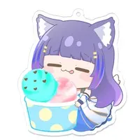 Yoshibana Kokoro & 吉花こころ - Acrylic Key Chain - Acrylic stand - Key Chain - VTuber