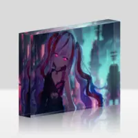 Mesaiya Ui - Acrylic Block - VTuber Size-148x100mm