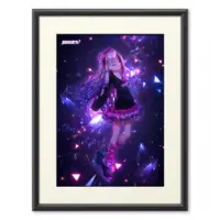 Mesaiya Ui - Illustration Board - VTuber Size-A4