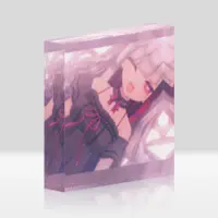 Mesaiya Ui - Acrylic Block - VTuber Size-100x100mm