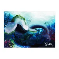 紫陽花ラナン - Poster - VTuber Size-A1