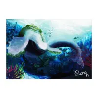 紫陽花ラナン - Poster - VTuber Size-B3