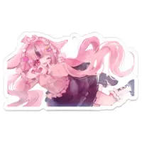 代々木 うさぎ - Acrylic Key Chain - Key Chain - VTuber Size-70 x 70 (mm)