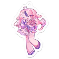 代々木 うさぎ - Acrylic Key Chain - Key Chain - VTuber Size-50 x 50 (mm)