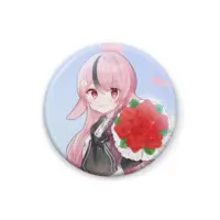 代々木 うさぎ - Badge - VTuber Size-25mm