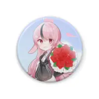 代々木 うさぎ - Badge - VTuber Size-44mm