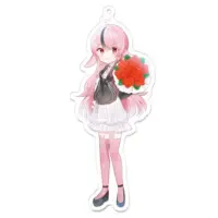 代々木 うさぎ - Acrylic Key Chain - Key Chain - VTuber Size-100 x 100 (mm)