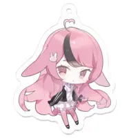 代々木 うさぎ - Acrylic Key Chain - Key Chain - VTuber Size-50 x 50 (mm)