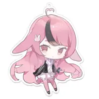 代々木 うさぎ - Acrylic Key Chain - Key Chain - VTuber Size-100 x 100 (mm)