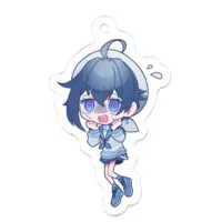 ゆまちぺた - Acrylic Key Chain - Key Chain - VTuber Size-50 x 50 (mm)
